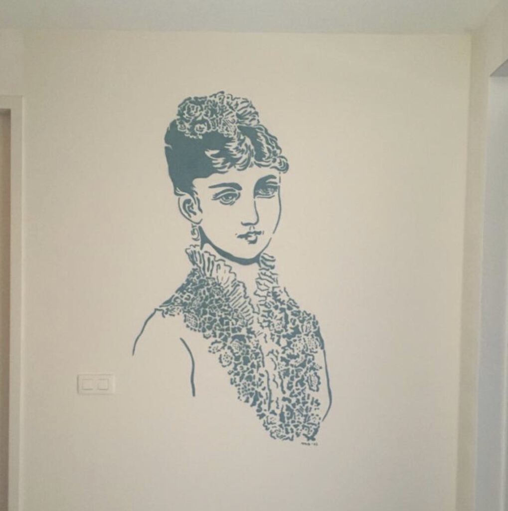 mural dame